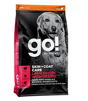 Сухой корм для собак GO! SKIN + COAT Lamb Recipe WG DF с ягненкам 11,4 кг
