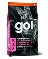 Сухой корм для собак Go! Solutions Carnivore: Grain Free Salmon + Cod с лососем и треской 1,6 кг