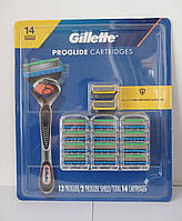 Кассеты для бритья Gillette Fusion Proglide Power 12 шт. + Proshield 2 шт.
