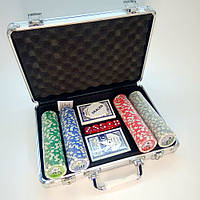 Настольная игра в кейсе "Набор для игры в Покер" М2779