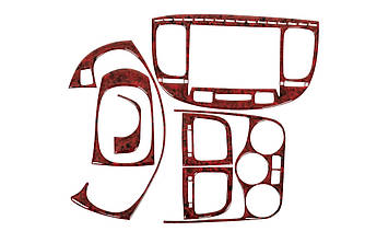 Накладки на панель Карбон для Kia Rio 2012-2017 рр від VLF комп.