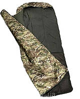 Зимовий Спальник Військовий Фліс -25°C Спальний Мішок Армійський Теплий 190*80 ЗСУ Мультикам