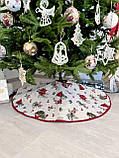 Гобеленова спідниця під ялинку Новорічна 90 см., фото 7