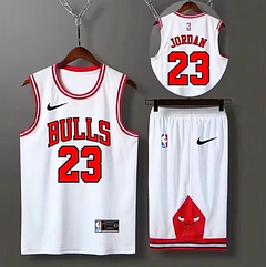Комплект Біла баскетбольна форма Джордан 23 Чикаго Булс  Jordan Chicago Bulls