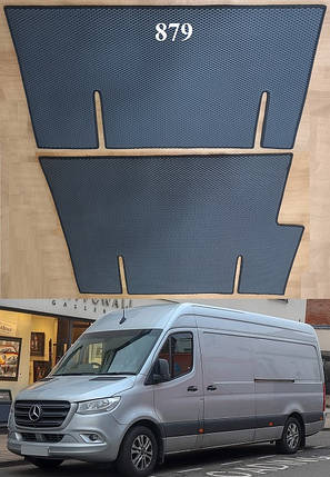 Килимки ЕВА в пасажирський салон Mercedes Sprinter W907 '19-, фото 1