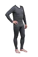 Термобілизна чоловіча Tramp Warm Soft комплект (футболка+штани) сірий UTRUM-19 S/M