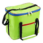 Термосумка холодильник Rubin з бортиком для акумулятора холоду 30 л салатова
