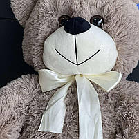 Іграшка мяка "Ведмедик", світло - коричневий, (СІРИЙ) Мягкая игрушка "Мишка" В146/1 ТМ "Масяня", фото 2