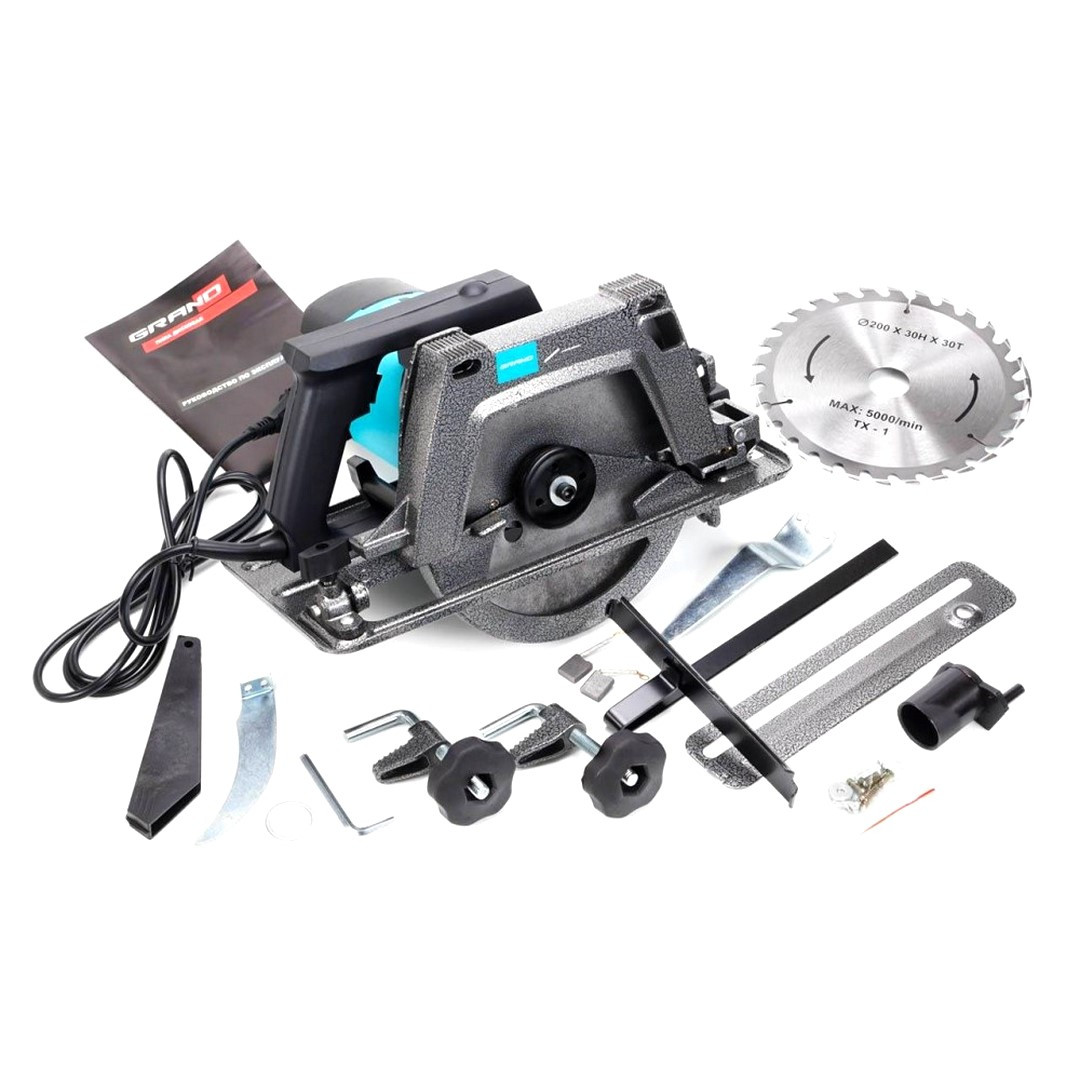 Циркулярная столярная пила 2400W Grand (Чехия), Домашняя циркулярная ...