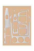 Декоративні накладки на панель 2004-2006 (HB) Алюміній для Kia Cerato 1 2004-2009 рр.