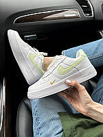 Air Force 1 swoosh lime light