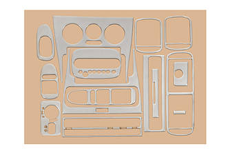 Накладки на панель Алюміній для Seat Toledo 2000-2005 рр від VLF комп.