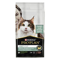 Purina Pro Plan LiveClear Sterilised Adult 1+ Salmon З лососем для стерилізованих котів 1,4 кг