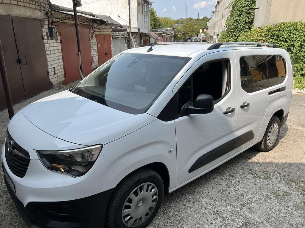 Рейлінги OmsaLine Solid (2 шт, сірі) довга база для Peugeot Partner/Rifter 2019↗ рр.