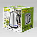 Електричний чайник 1,7 л MR-050 з неіржавкої сталі 2200 Вт Maestro з автовимкненням, Універсальний чайник, фото 3