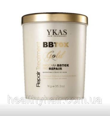 Ботекс для волосся Ykas Gold Bbtox