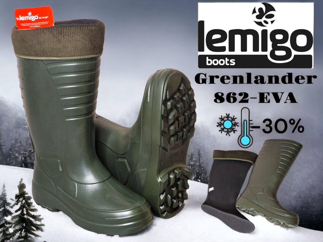Зимові армійські чоботи Lemigo Grenlander -30C (EVA) 39-50р.
