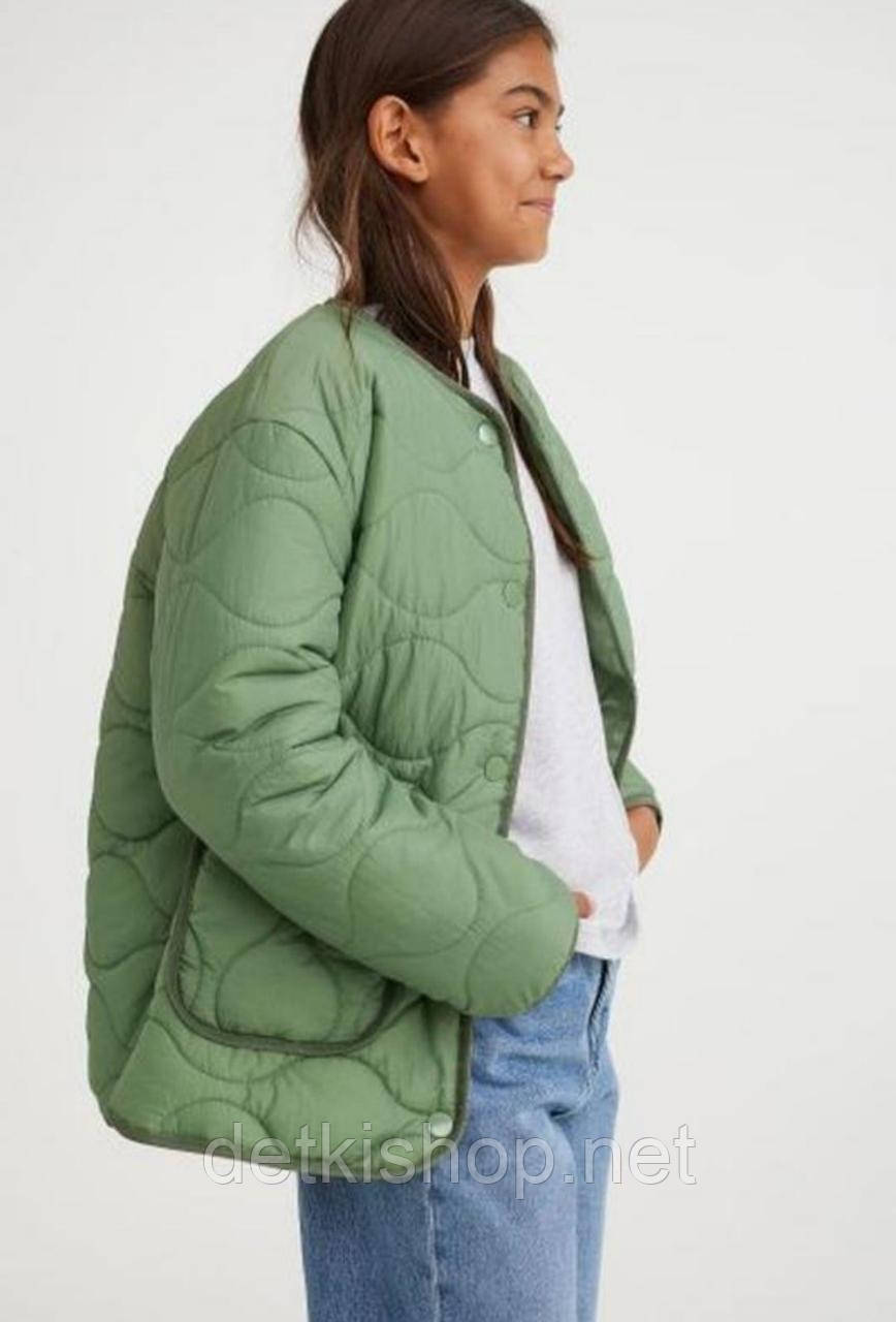 Стьобана куртка для дівчинки НМ, 140-146 см (10-11Y), фото 1