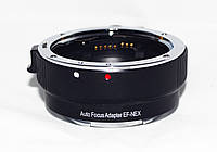 Переходник EF, EF-S - NEX (автофокусный) (E-mount) для камер SONY NEX-3, 5, 6, 7, A5000, A6000, A7, A7 II