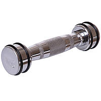 Гантель для фітнесу 1 кг хромована Record (1 шт.) DB5204-1