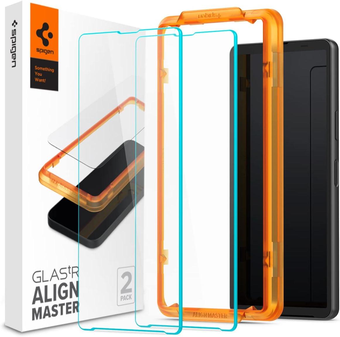 Захисне скло Spigen для Xperia 10 V — ALIGNmaster (2 шт.), Clear (AGL06429)