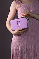 Marc Jacobs logo lilac/white 19х11х6