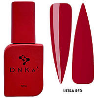 DNKa Гель-лак для ногтей Ultra Red (экстра красный), 12 мл