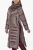 Жіноча комфортна куртка колір сепія модель 57260 44 (XS), фото 5