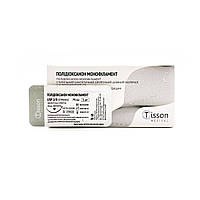 ПДО Tisson Medical USP 2/0 (EP 3) зі звор. ріж. голкою 30 мм 3/8 кола