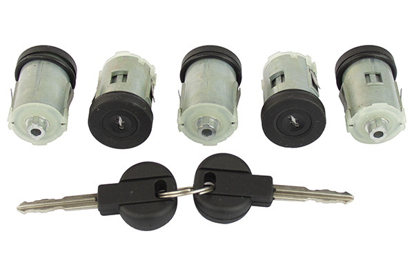 Личинка замка комплект 5 шт 2ключа GP Peugeot Expert 1 (9170AY), фото 1