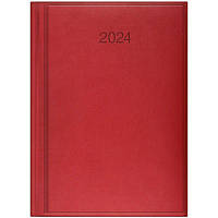 Щоденник датований  2024 BRUNNEN Стандарт Torino  червоний 73-795 38 204