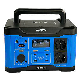 Портативна зарядна станція Redbo MPS-800 Portable Power Station 800W 891.7Wh