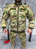 Тактическая куртка бомбер 5.11 с подкладкой Omni-Heat мультикам Куртка мембранная мультикам водонепроницаемая