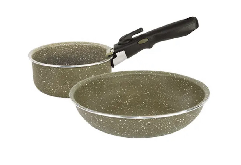 Набор посуды TRAKKER ARMOLIFE MARBLE COOKSET, Medium