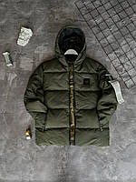 Куртка зимняя Stone Island хакі