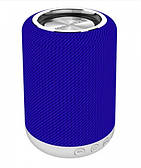 Портативна Bluetooth колонка Hopestar H34 bluetooth + power bank + mic (Синій)