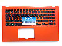 Оригинальная клавиатура для ноутбука Asus A512, F512, K512, S512, X512 series, ukr, black, подсветка, панель