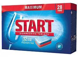 Таблетки для посудомийної машини Maximum 28 шт ТМ START