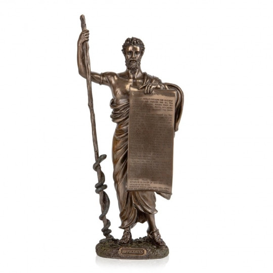 Статуетка Гіпорат урочистість Veronese, Італія 33*15*8 см, полістоун (76078A4)