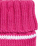 Дитяча в'язана шапочка та рукавиці для дівчинки (комплект) 2-6 місяців, фото 4