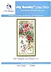 Набір для вишивання за нанесеною на канву схемою "Butterfly over Flowers 15". AIDA 14CT printed, 22*49 см, фото 3