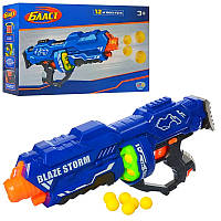 Ігровий Бластер, що стріляє м'якими кульками "Бласт" Limo Toy 80526