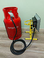 Комплект газовий пропановий балон 27 л пальник нагрівач Orgaz Soba SB-650, фото 7