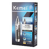 Триммер для носа і вух Kemei Km 6512