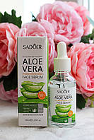 Сироватка для вишуканий з екстрактом алое вера Sadoer Aloe Vera Hydrate Moisturize Face Serum