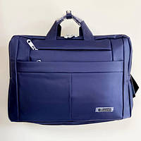 Сумка-рюкзак для ноутбука 17" Nuoxiya трансформер синий.