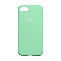 Чехол Silicone Case Full Size (AA) для iPhone 7/8/SE2 Цвет 47.Spearmint