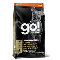 Сухой корм для щенков и взрослых собак Go! Sensitivity + Shine Duck Recipe с уткой 1,6 кг