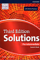 Підручник Solutions Third Edition Pre-Intermediate Student's Book with Online Practice