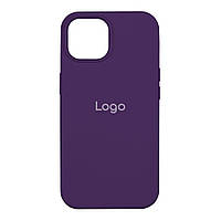 Чехол для iPhone 14 Silicone Case Full Size AA Цвет 34 Purple